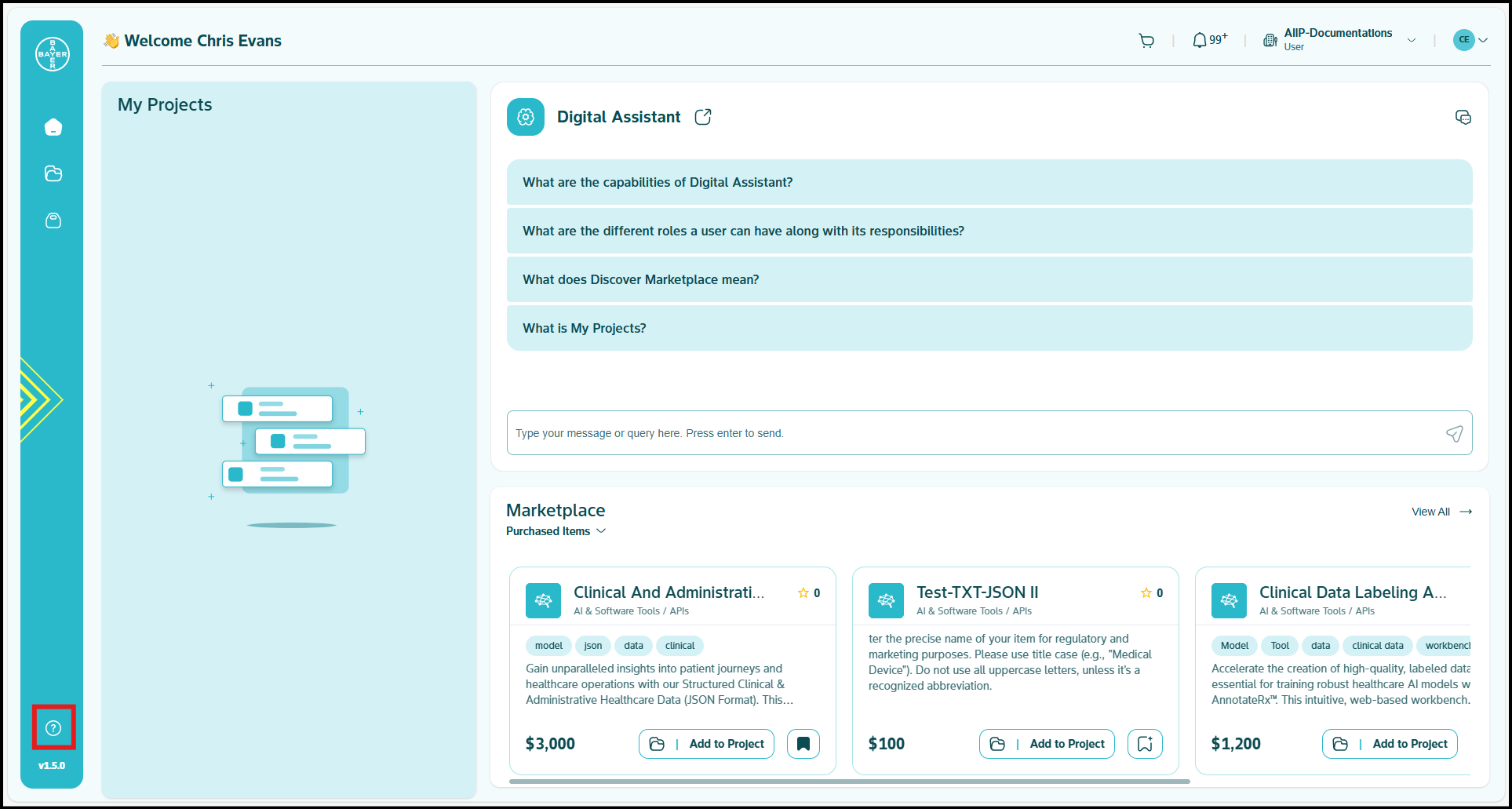 Access Help & Support Module