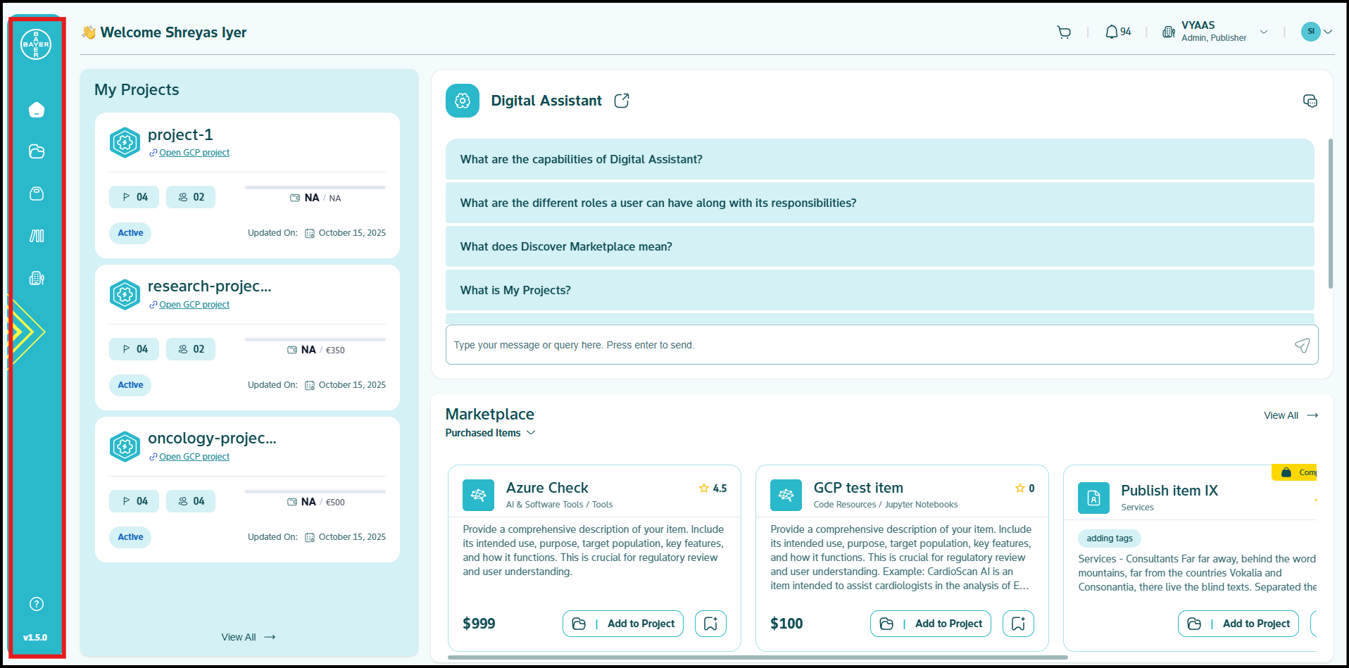 Main Navigation Menu