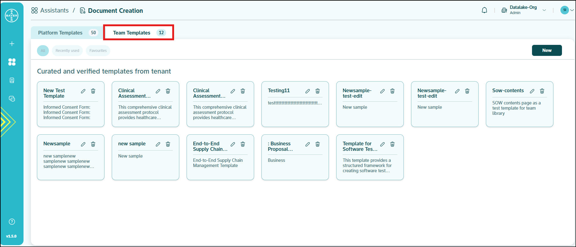 Document Creation Assistant