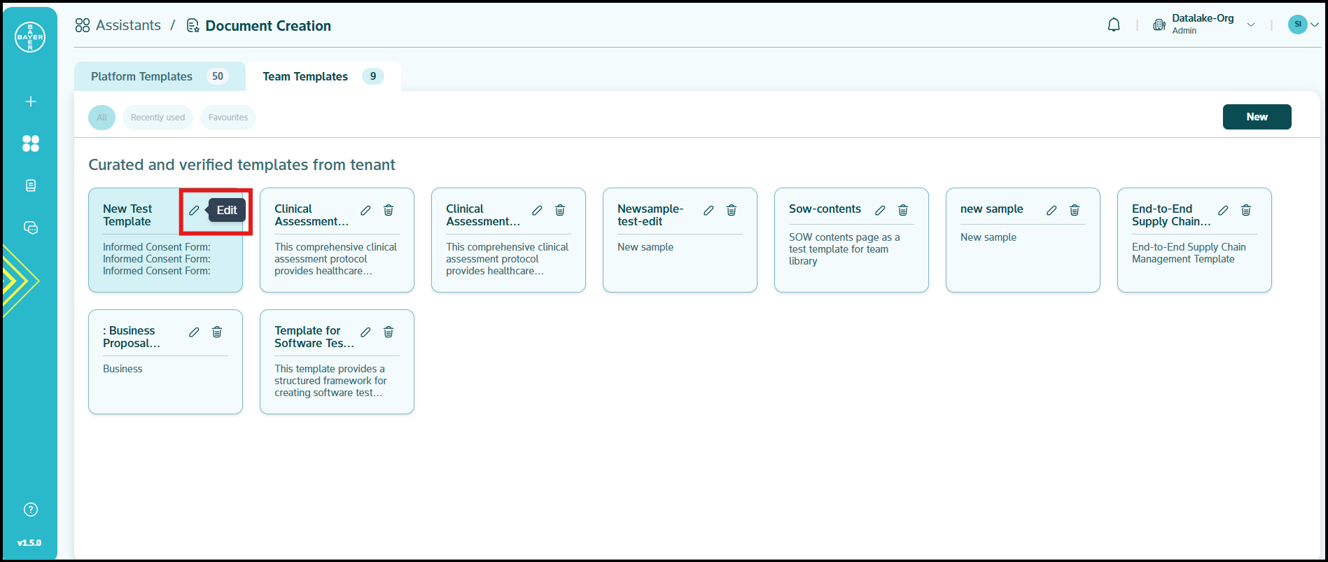 Document Creation Assistant