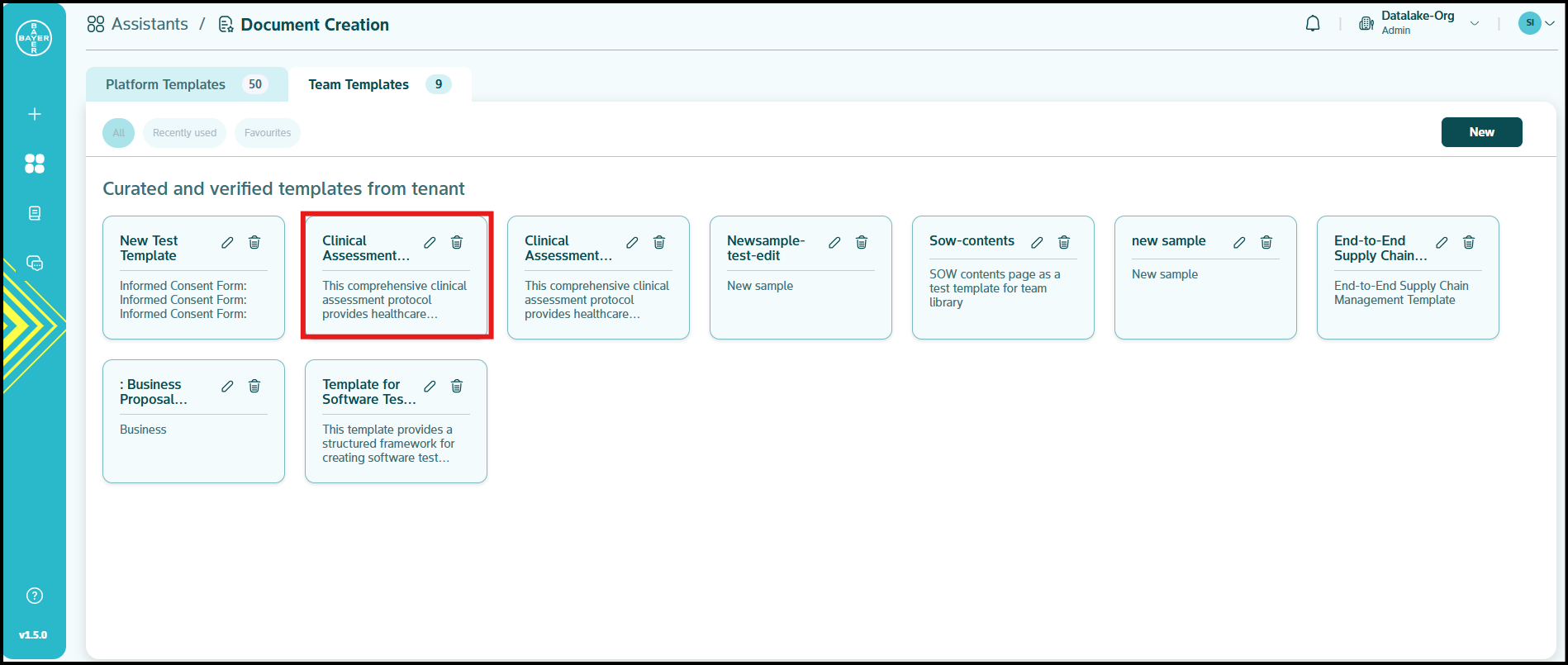 Document Creation Assistant