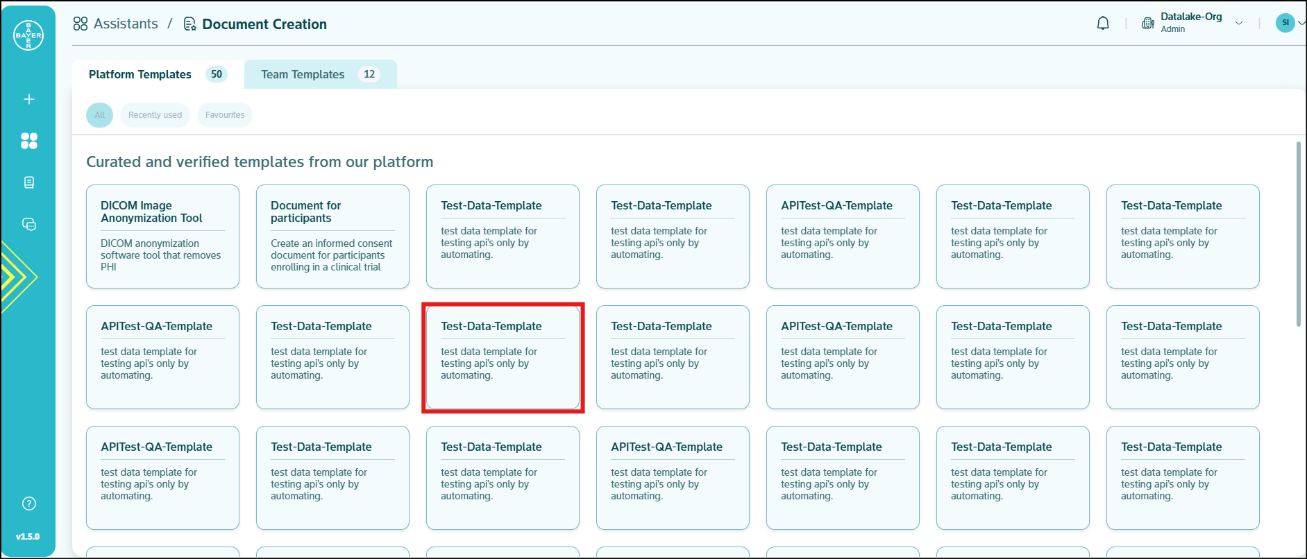 Document Creation Assistant