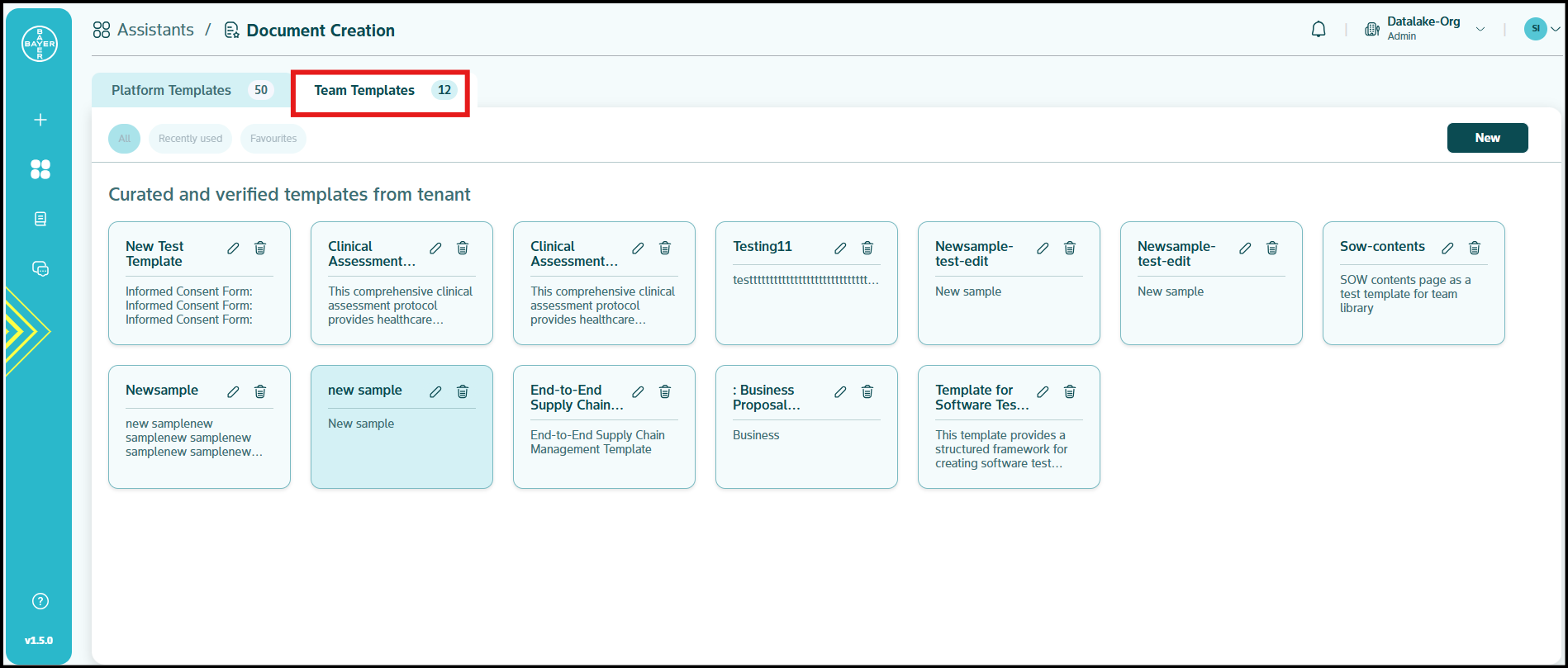 Document Creation Assistant