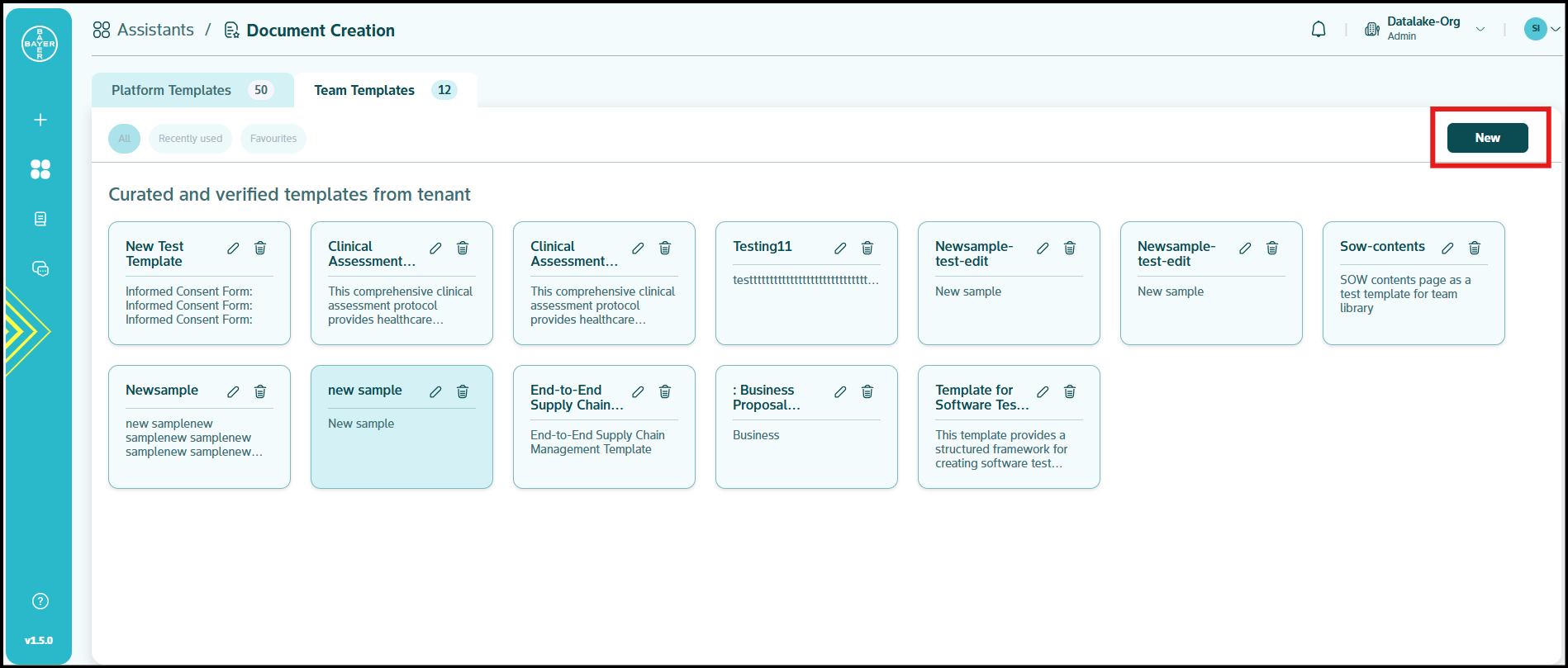 Document Creation Assistant