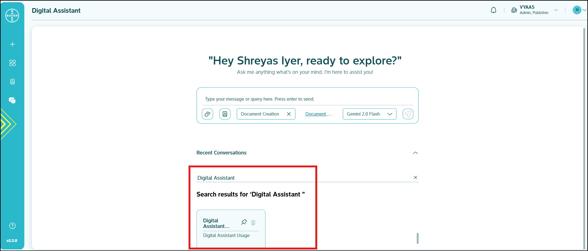 Using the Digital Assistant