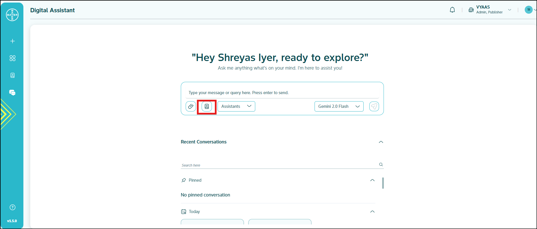 Using the Digital Assistant