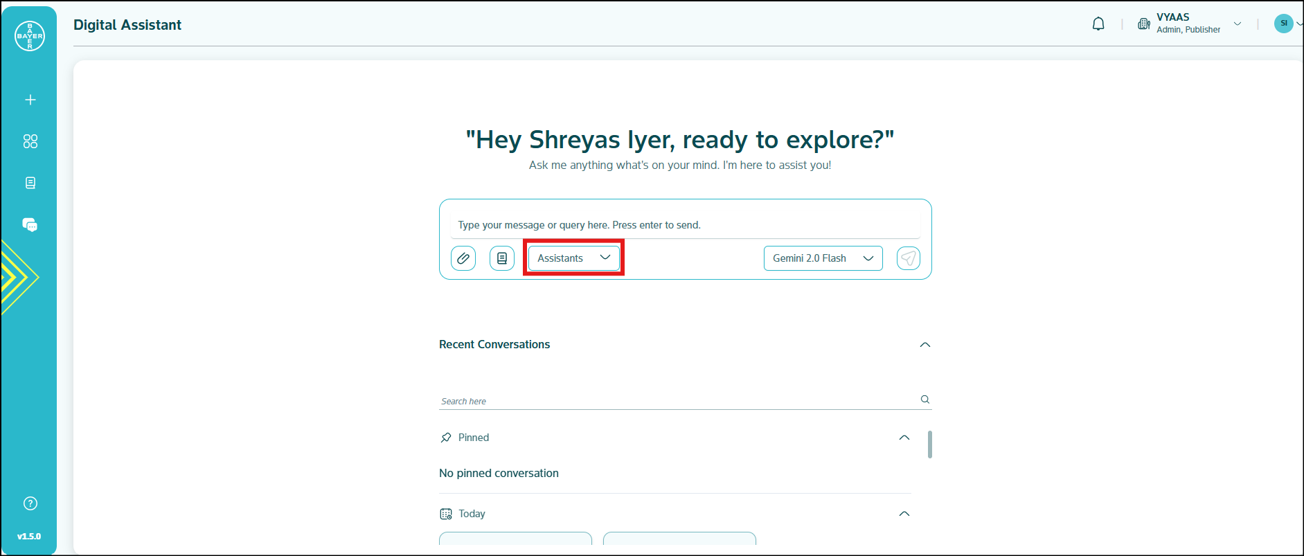 Using the Digital Assistant
