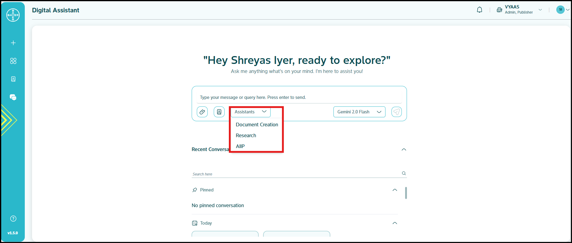 Using the Digital Assistant